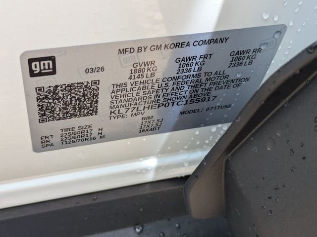 2026 Chevrolet Trax LT