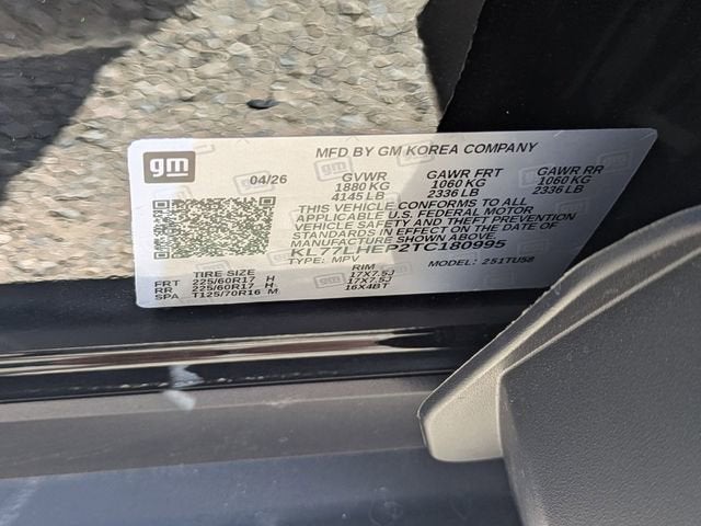 2026 Chevrolet Trax LT