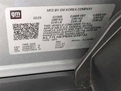 2025 Chevrolet Trax LT