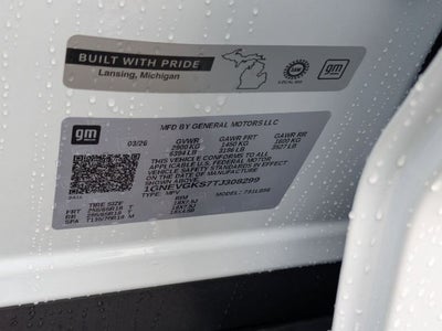 2026 Chevrolet Traverse LT 2LT