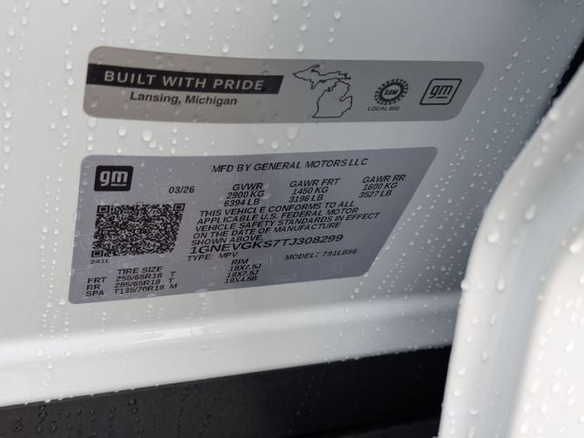 2026 Chevrolet Traverse LT 2LT