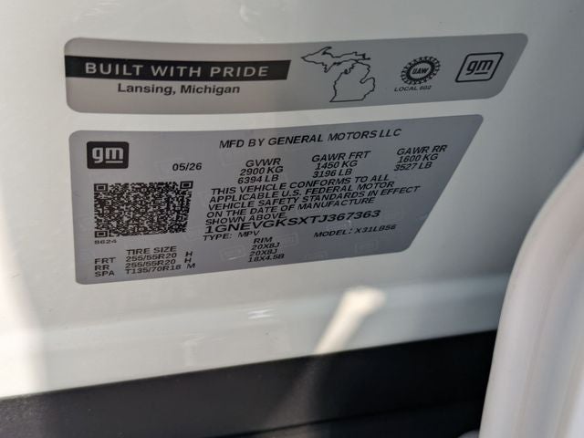 2026 Chevrolet Traverse LT 2LT