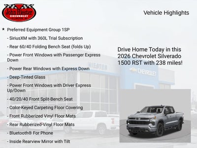 2026 Chevrolet Silverado 1500 RST