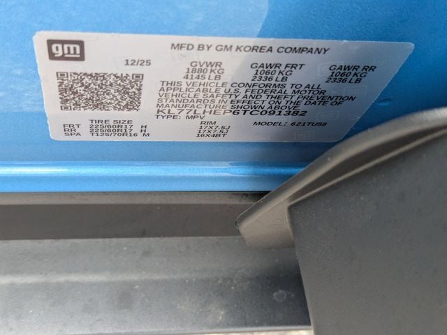 2026 Chevrolet Trax LT