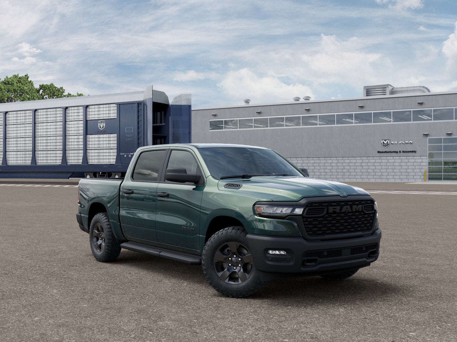 2027 RAM 1500 RAM 1500 WARLOCK CREW CAB 4X4 5'7' BOX