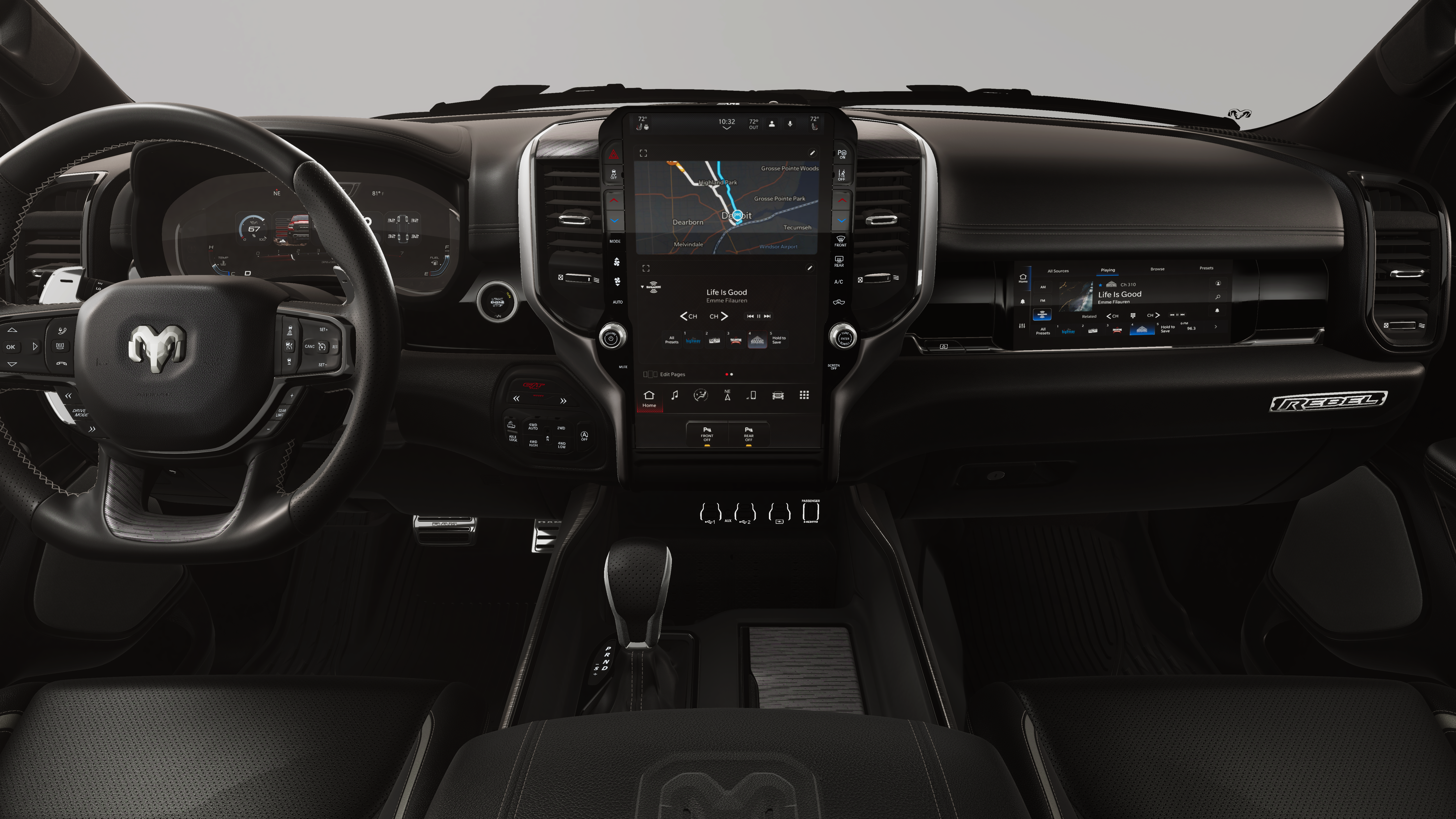 2026 RAM 1500 RAM 1500 REBEL CREW CAB 4X4 5'7' BOX