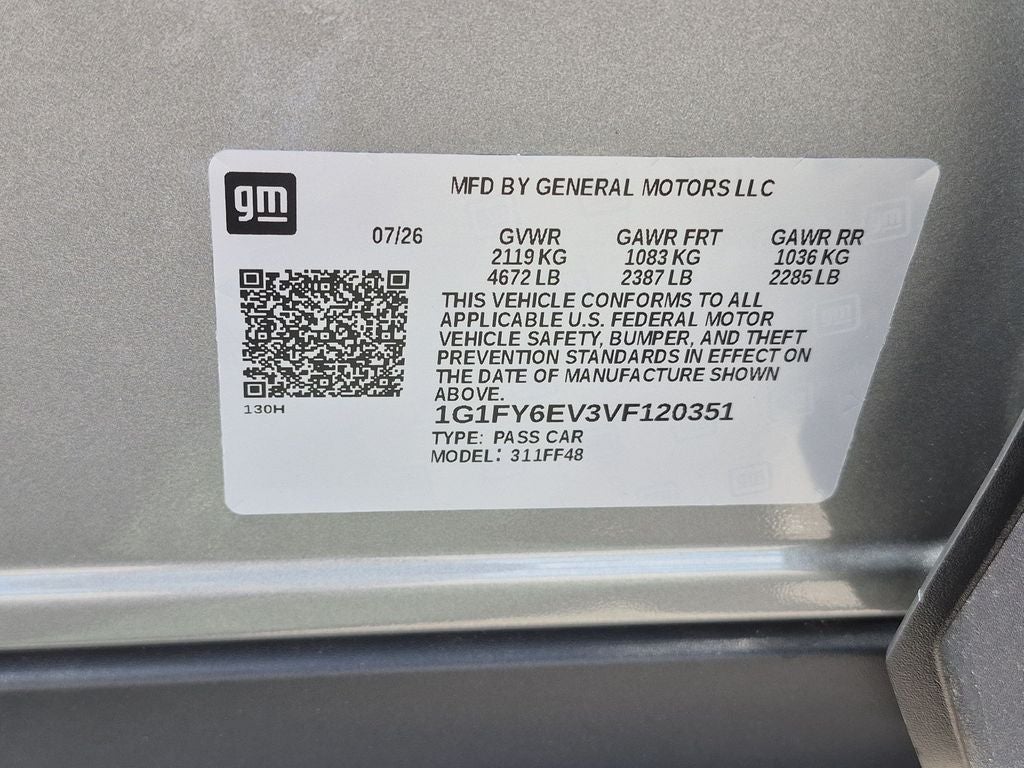 2027 Chevrolet Bolt EV LT