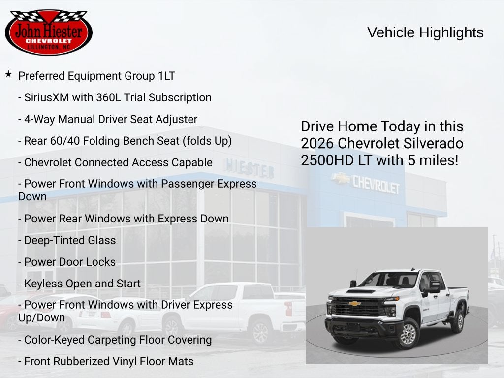 2026 Chevrolet Silverado 2500HD LT