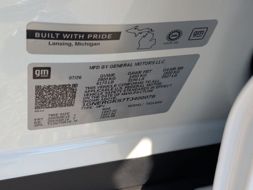 2026 Chevrolet Traverse LT 1LT