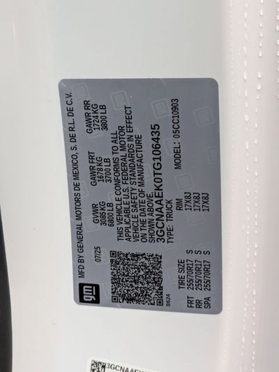 2026 Chevrolet Silverado 1500 WT