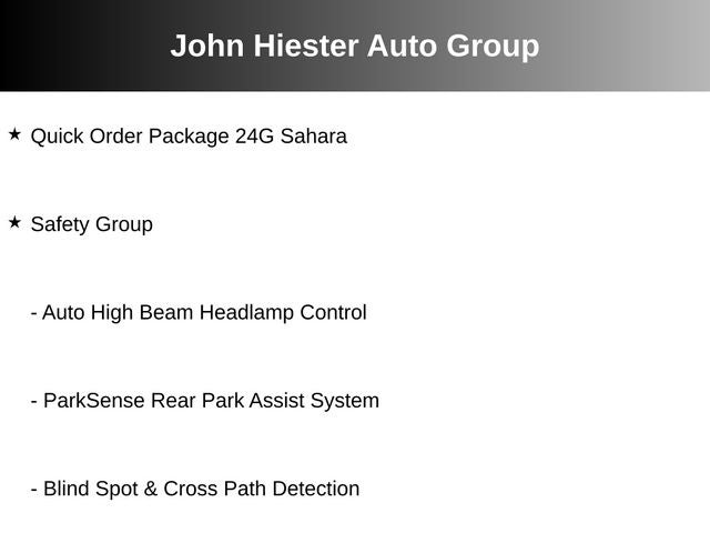 2024 Jeep Wrangler Sahara