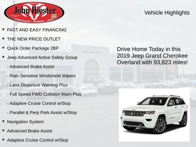 2019 Jeep Grand Cherokee Overland