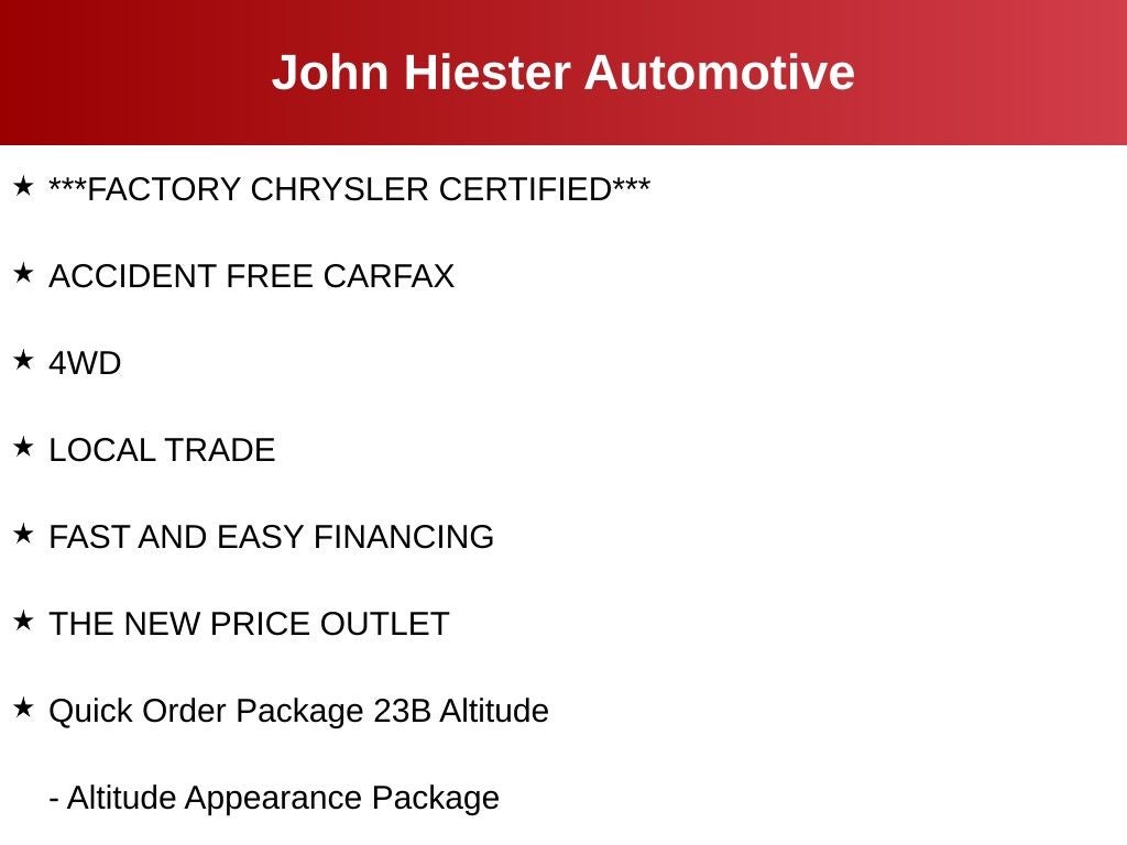 2023 Jeep Grand Cherokee L Altitude
