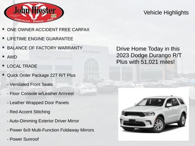 2023 Dodge Durango R/T Plus