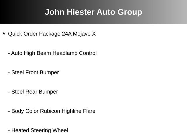 2025 Jeep Gladiator Mojave