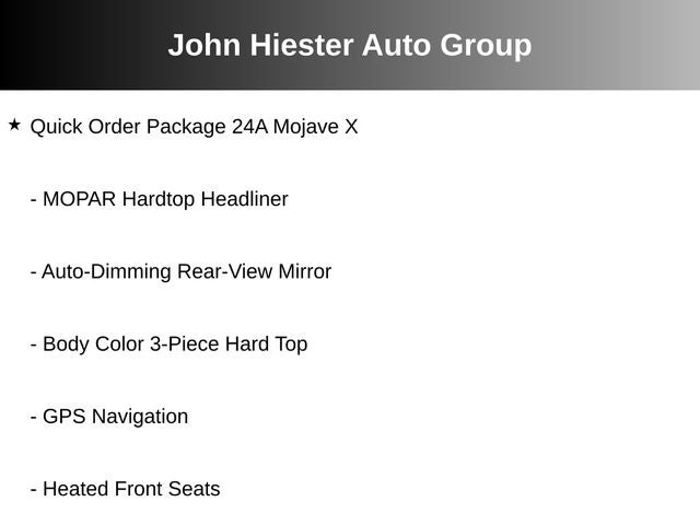 2025 Jeep Gladiator Mojave