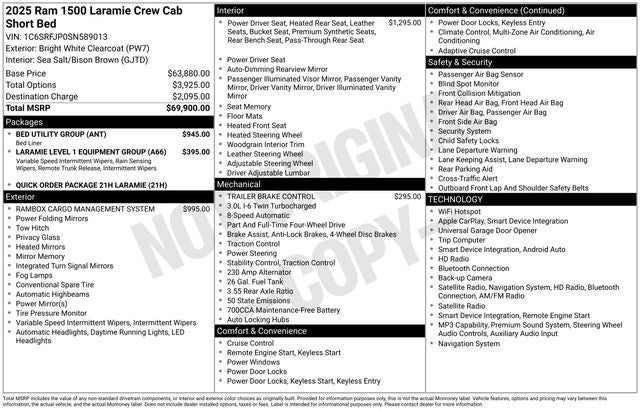 2025 RAM 1500 Laramie