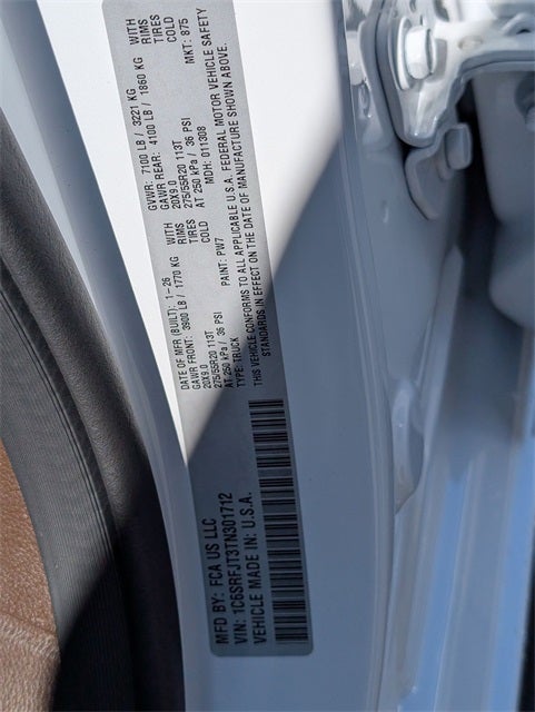 2026 RAM 1500 Laramie