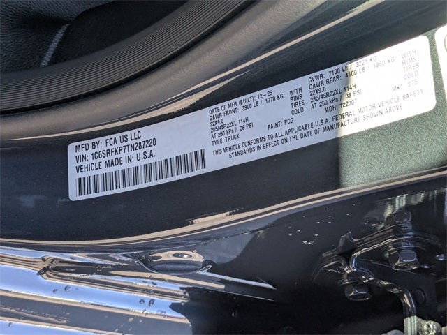 2026 RAM 1500 Tungsten