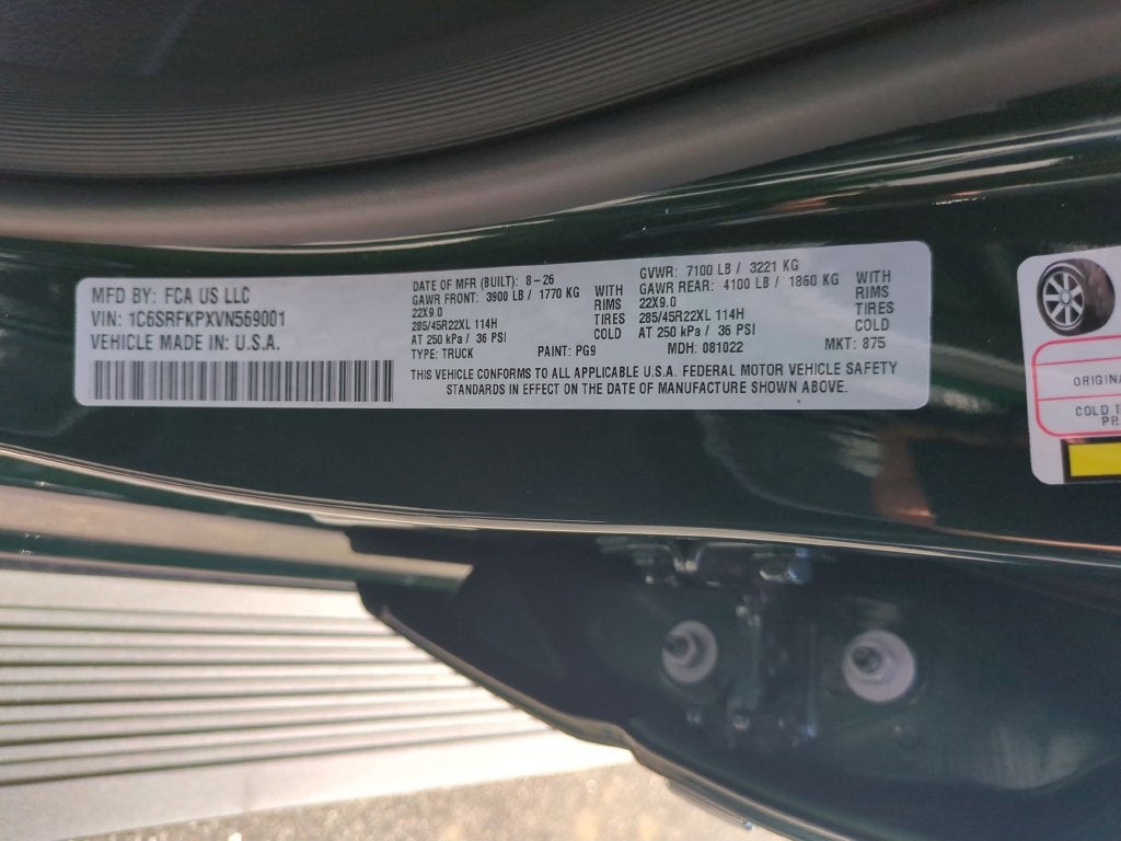 2027 RAM 1500 Tungsten