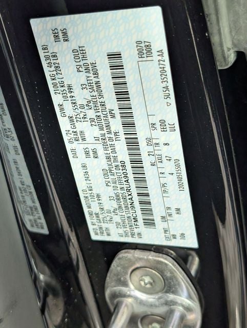 2024 Ford Escape ST-Line Select