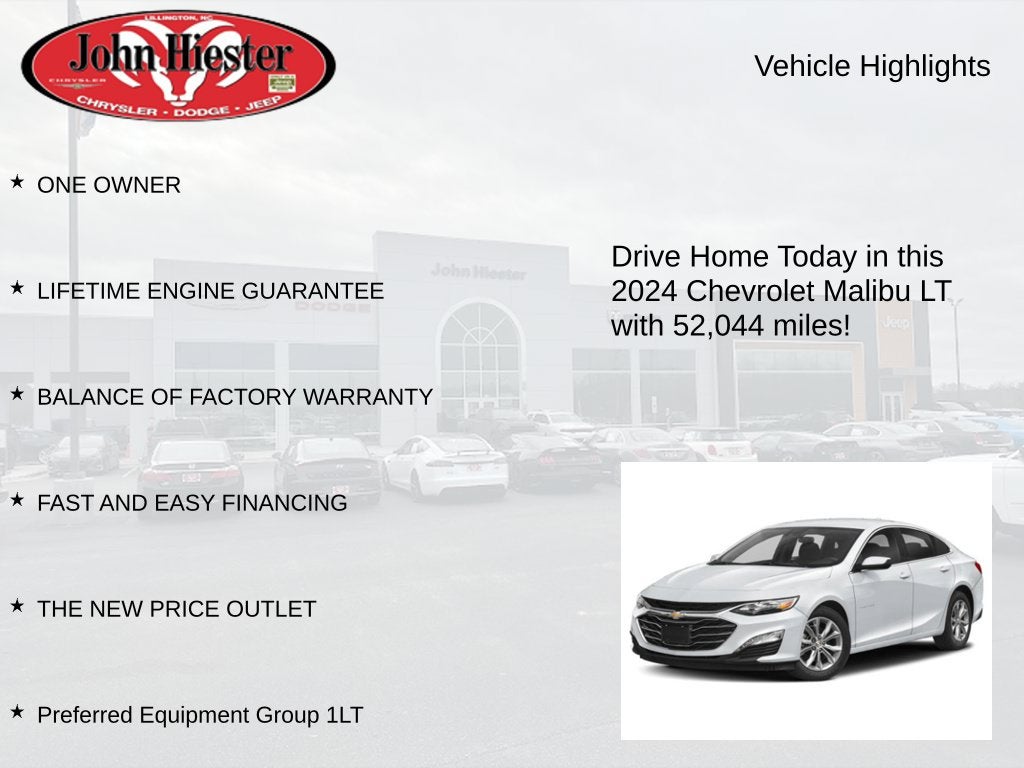 2024 Chevrolet Malibu LT 1LT