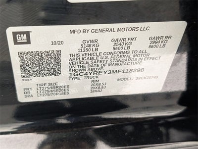 2021 Chevrolet Silverado 2500HD High Country