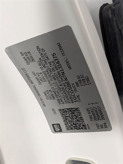 2022 Chevrolet Colorado Work Truck