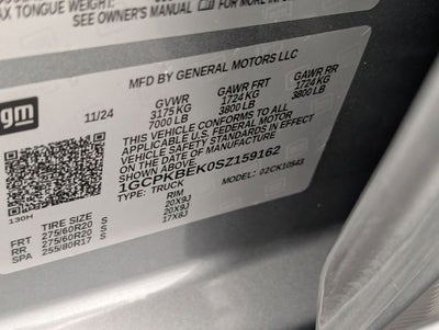 2025 Chevrolet Silverado 1500 Custom