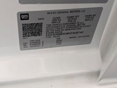 2024 Chevrolet Silverado 1500 Custom