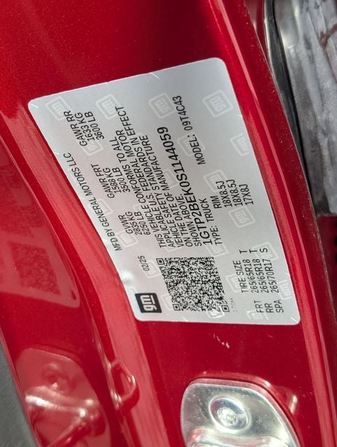 2025 GMC Canyon Elevation
