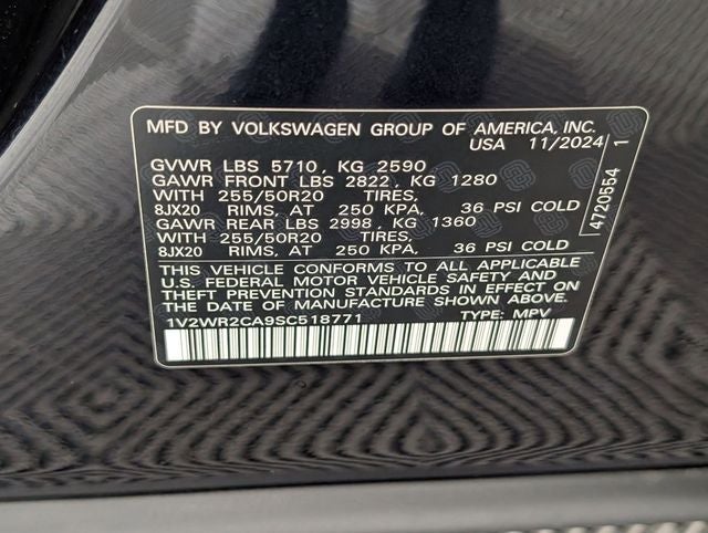 2025 Volkswagen Atlas 2.0T SE w/Technology