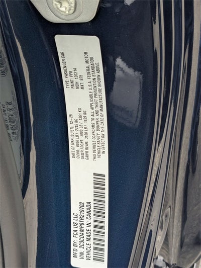 2026 Dodge Charger R/T Scat Pack