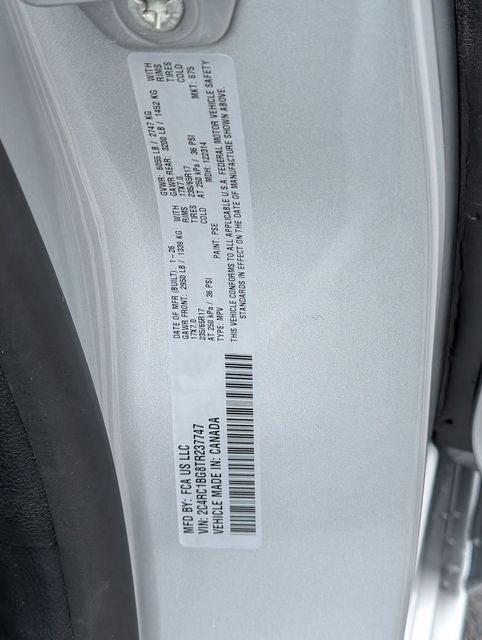 2026 Chrysler Pacifica Select