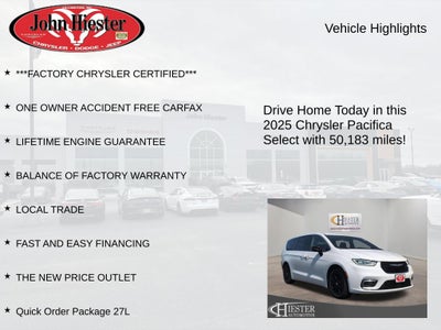 2025 Chrysler Pacifica Select