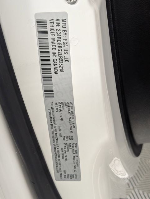 2020 Dodge Grand Caravan SE