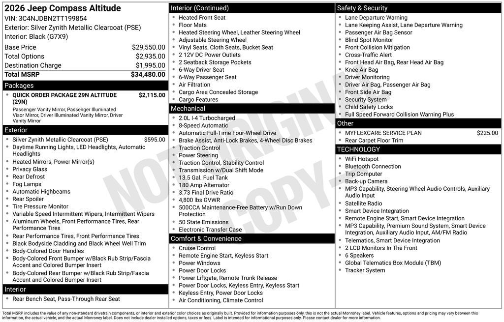 2026 Jeep Compass Latitude