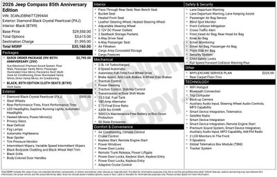 2026 Jeep Compass Latitude