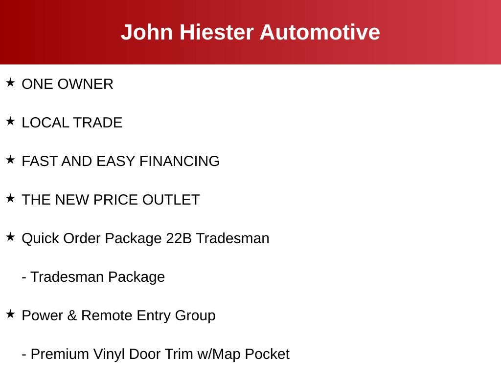 2019 RAM 1500 Classic Tradesman