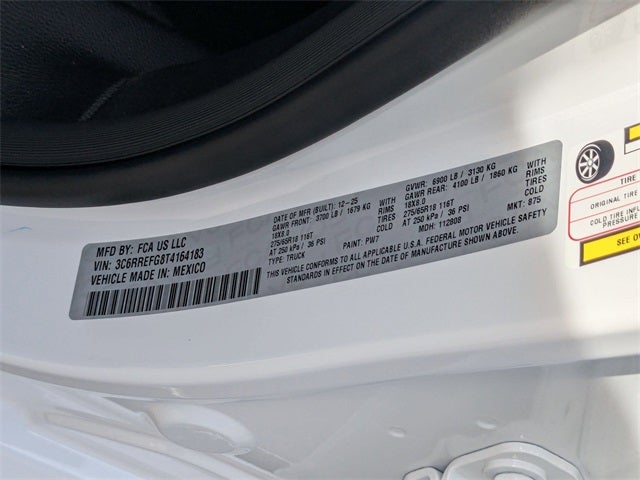 2026 RAM 1500 Big Horn/Lone Star