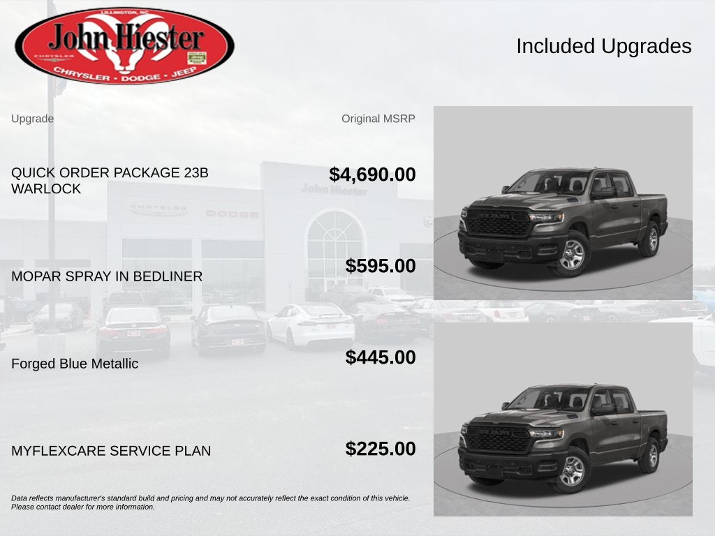 2027 RAM 1500 Warlock