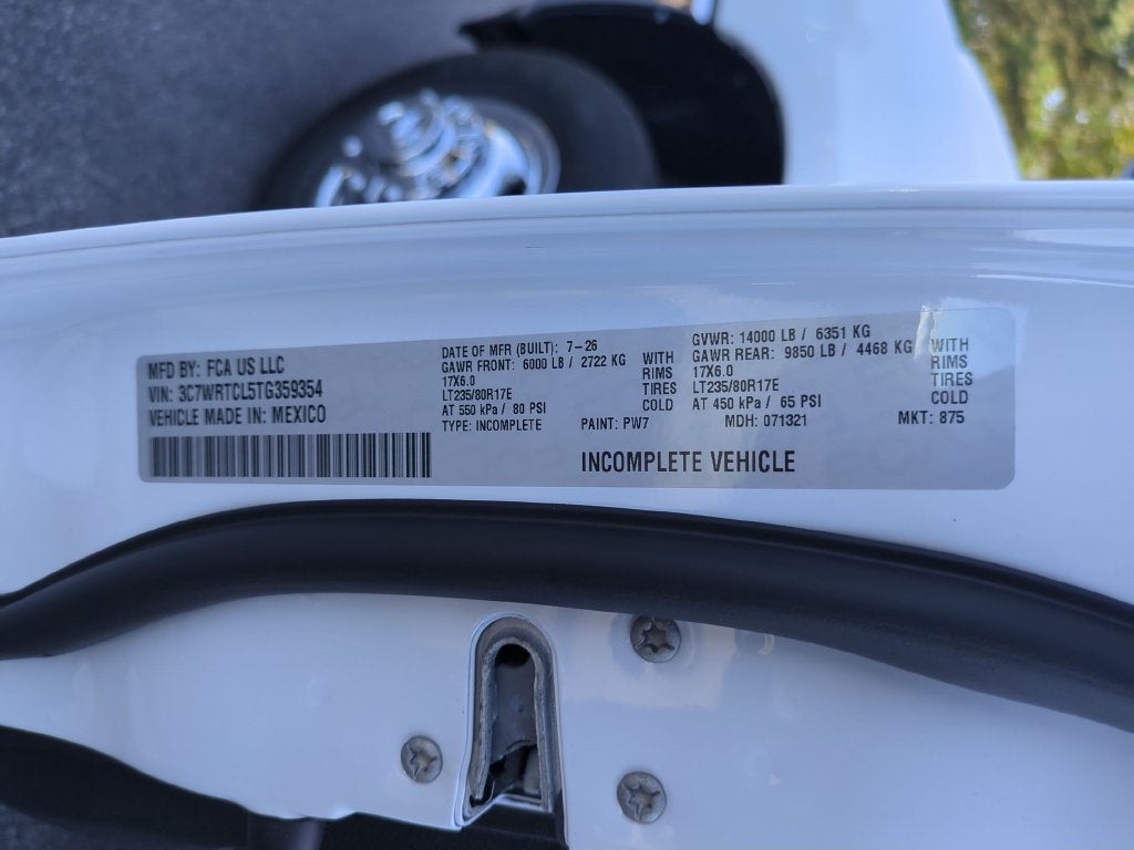 2026 RAM 3500 Tradesman