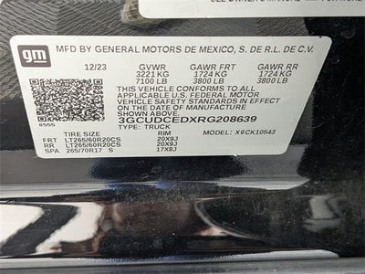 2024 Chevrolet Silverado 1500 Custom Trail Boss