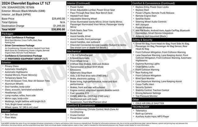2024 Chevrolet Equinox LT