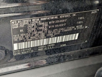 2024 Toyota RAV4 Hybrid XLE