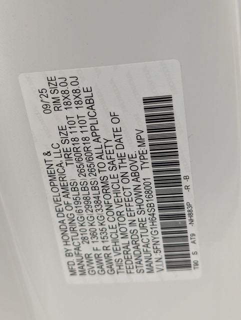 2025 Honda Pilot TrailSport