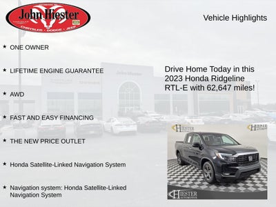 2023 Honda Ridgeline RTL-E