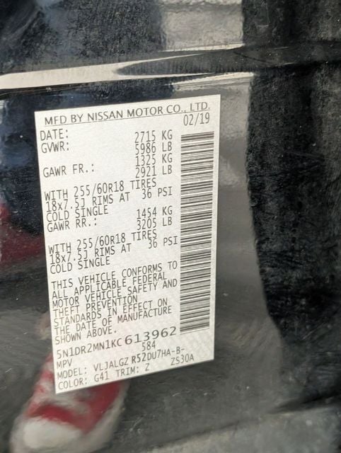 2019 Nissan Pathfinder SL