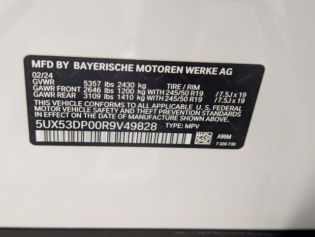 2024 BMW X3 xDrive30i