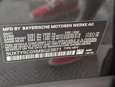 2021 BMW X3 xDrive30i